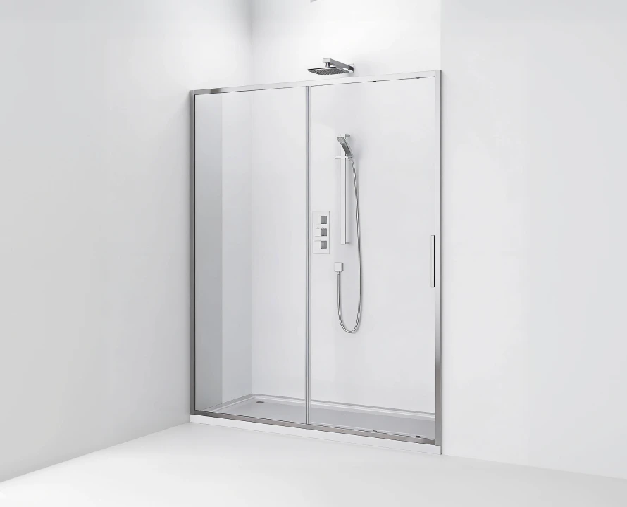 Frontal | Série Aqua 1 Fixo + 1 Porta